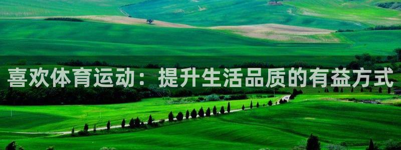 yy易游官方正版app娱乐代理怎么样:喜欢体育运动:提升生活